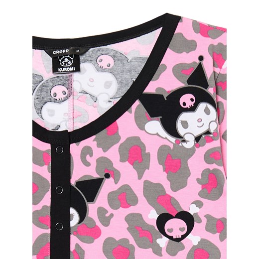 Cropp - Jednoczęściowa piżama Kuromi - różowy Cropp S Cropp