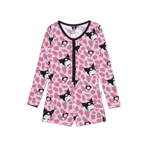 Cropp - Jednoczęściowa piżama Kuromi - różowy Cropp L Cropp