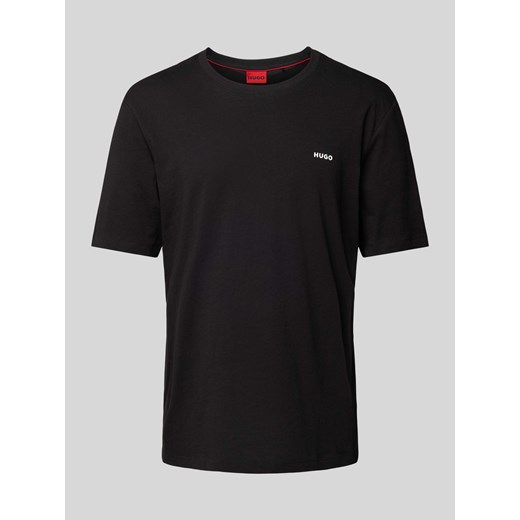 T-shirt z nadrukiem z logo model ‘Dero’ ze sklepu Peek&Cloppenburg  w kategorii T-shirty męskie - zdjęcie 172309005