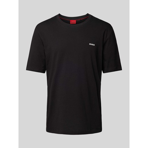 T-shirt z nadrukiem z logo model ‘Dero’ ze sklepu Peek&Cloppenburg  w kategorii T-shirty męskie - zdjęcie 172309005