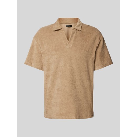 Koszulka polo z froty model ‘TERRY’ ze sklepu Peek&Cloppenburg  w kategorii T-shirty męskie - zdjęcie 172309015