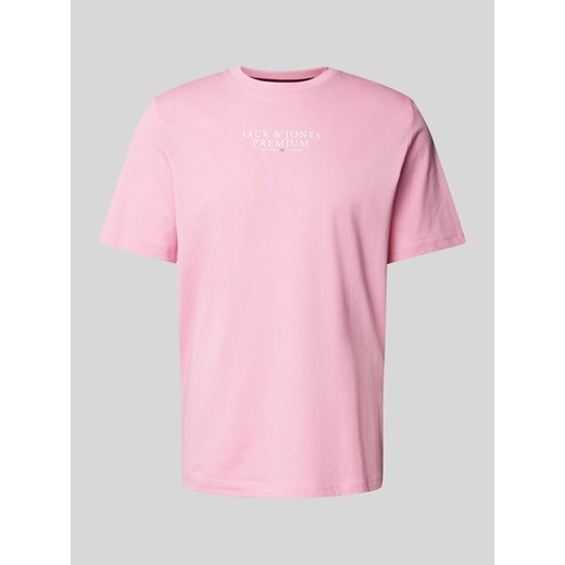 T-shirt z nadrukiem z logo ze sklepu Peek&Cloppenburg  w kategorii T-shirty męskie - zdjęcie 172309177