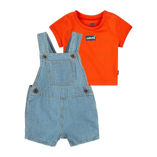 Levi&apos;s Kids 2-częściowy zestaw w kolorze czerwono-niebieskim ze sklepu Limango Polska w kategorii Komplety niemowlęce - zdjęcie 172309485