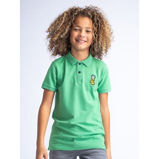 Petrol Koszulka polo w kolorze zielonym ze sklepu Limango Polska w kategorii T-shirty chłopięce - zdjęcie 172309678
