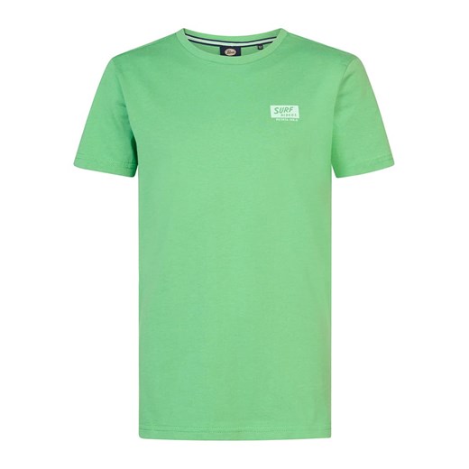 T-shirt chłopięce Petrol zielony bawełniany 