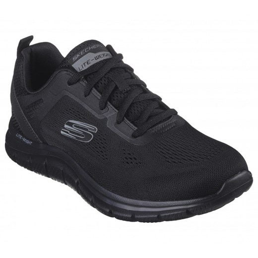 Męskie buty treningowe Skechers Track - Broader - czarne ze sklepu Sportstylestory.com w kategorii Buty sportowe męskie - zdjęcie 172313967