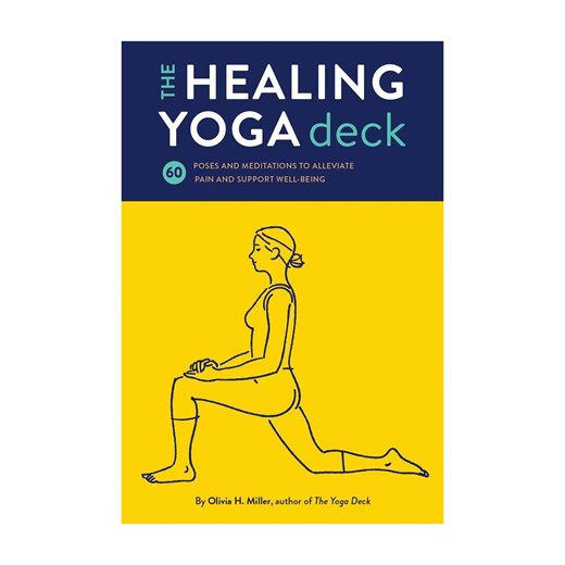 home &amp; lifestyle talia kart The Healing Yoga Deck by Olivia H. Miller, English ze sklepu ANSWEAR.com w kategorii Książki - zdjęcie 172314327