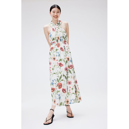 H & M - Sukienka z odkrytymi plecami - Beżowy ze sklepu H&M w kategorii Sukienki - zdjęcie 172315739