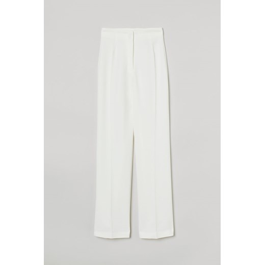 H & M - Eleganckie spodnie - Biały H & M 36 H&M