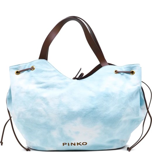 Shopper bag Pinko skórzana