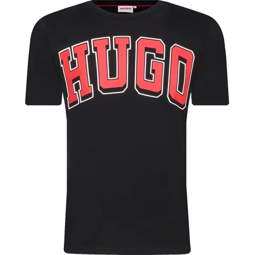 T-shirt chłopięce Hugo Kids czarny 