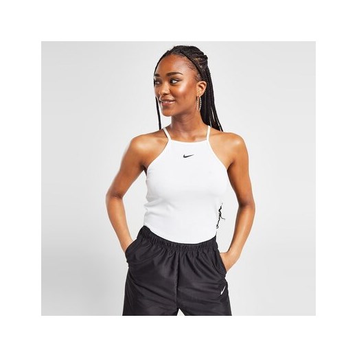 Bluzka damska biała Nike sportowa na wiosnę 