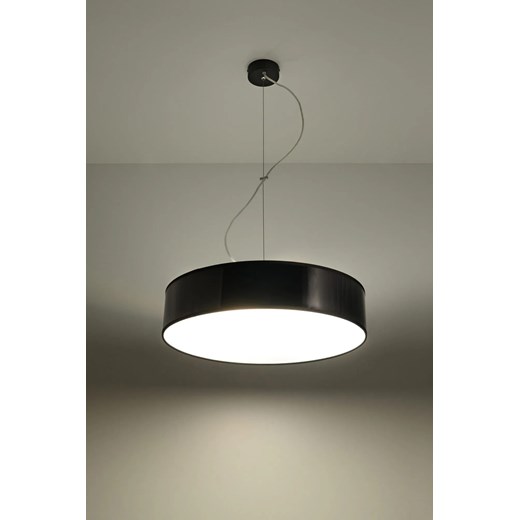 Okrągła lampa wisząca LED E818-Arens - czarny Lumes One Size Edinos.pl