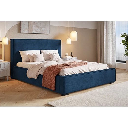 Tapicerowane łóżko dwuosobowe 180x200 Eger 3X - 36 kolorów Elior One Size Edinos.pl