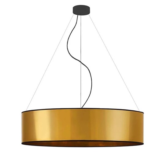 Złota lampa wisząca w stylu glamour 80 cm - EX325-Portona Lumes One Size Edinos.pl