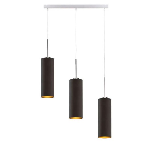 Lampa wisząca z podłużnymi kloszami na stalowym stelażu - EX393-Bornela - 5 Lumes One Size Edinos.pl