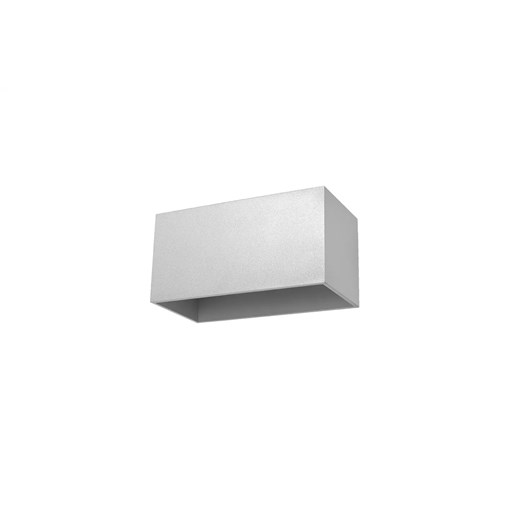 Szary minimalistyczny kinkiet LED - EX529-Quas Lumes One Size Edinos.pl