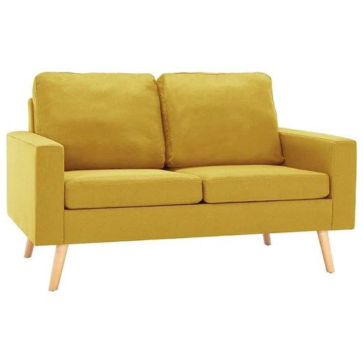 Dwuosobowa żółta sofa - Eroa 2Q Elior One Size Edinos.pl