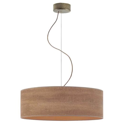 Żyrandol w stylu eko z abażurem 50 cm - EX851-Hajfes - wybór kolorów Lumes One Size Edinos.pl