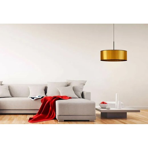 Złoty żyrandol glamour regulowany 50 cm - EX873-Sintrev Lumes One Size wyprzedaż Edinos.pl