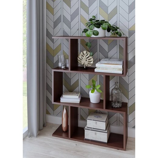 Regał do salonu na książki wenge - Aristo 2X Elior One Size Edinos.pl