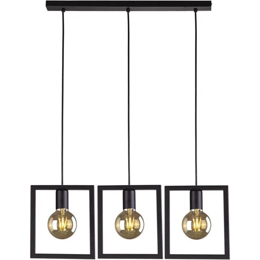 Potrójna loftowa lampa wisząca nad stół - 3X S098 E8-W76 ze sklepu Edinos.pl w kategorii Lampy wiszące - zdjęcie 172319867