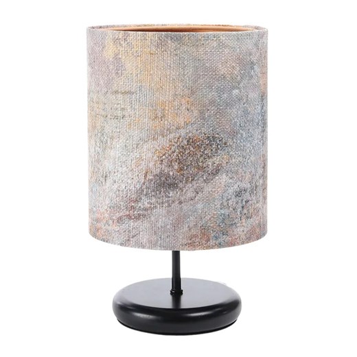 Czarna nowoczesna lampa stołowa z nadrukiem - S359-Veres Lumes One Size Edinos.pl
