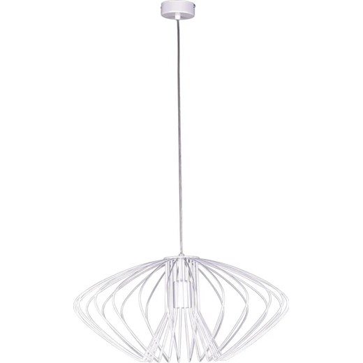 Biała loftowa lampa wisząca druciana - S544 M9-W97 ze sklepu Edinos.pl w kategorii Lampy wiszące - zdjęcie 172320547