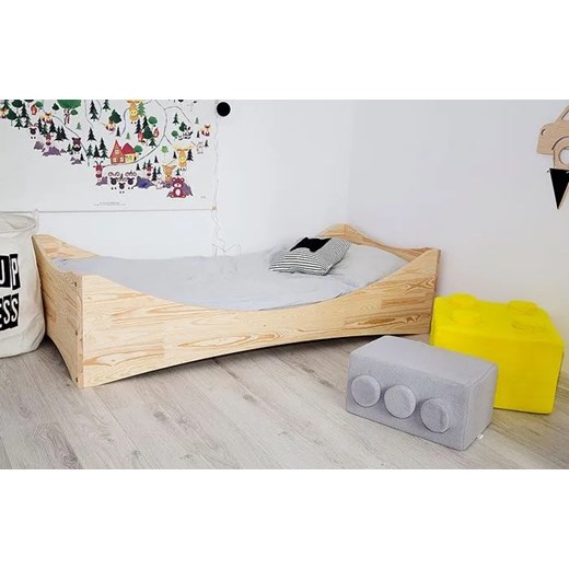 Łóżko drewniane Lexin 4X - 21 rozmiarów Elior One Size Edinos.pl
