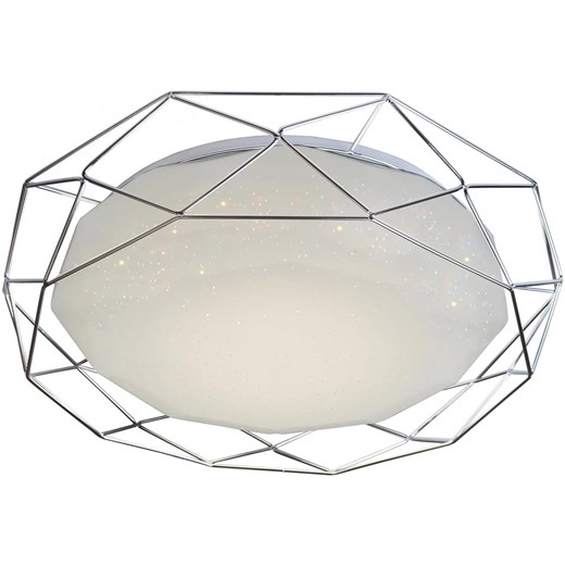 Plafon do sypialni z efektem nocnego nieba chrom - K070-Lyra Lumes One Size Edinos.pl