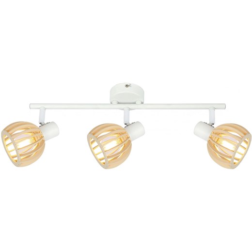 Biała stylowa lampa sufitowa do salonu - K088 T9-H35 ze sklepu Edinos.pl w kategorii Lampy sufitowe - zdjęcie 172320877