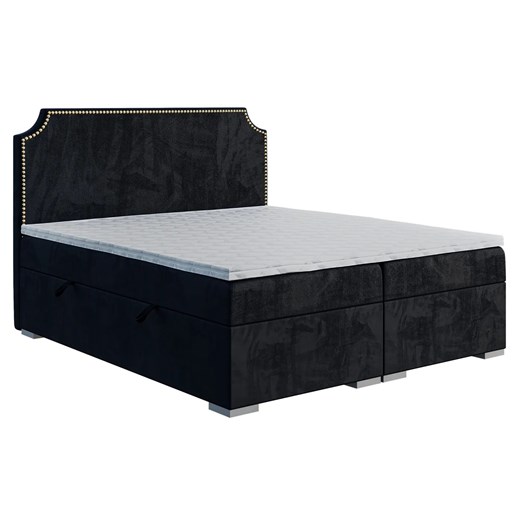 Dwuosobowe łóżko boxspring 140x200 N9-G23 ze sklepu Edinos.pl w kategorii Łóżka i materace - zdjęcie 172321045