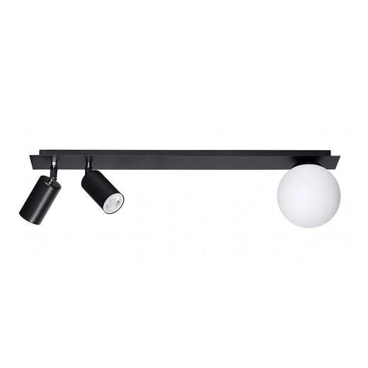 Nowoczesna czarna lampa sufitowa - 3X S896 Z2-R90 ze sklepu Edinos.pl w kategorii Lampy sufitowe - zdjęcie 172321277