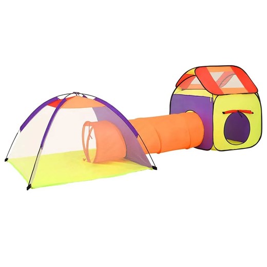 Kolorowy namiot dziecięcy 3w1 - Olerno ze sklepu Edinos.pl w kategorii Tekstylia ogrodowe - zdjęcie 172322368