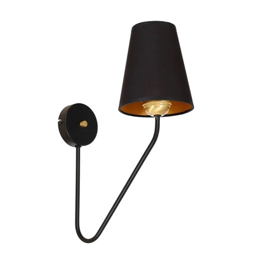 Czarny nowoczesny kinkiet - K425-Wano Lumes One Size Edinos.pl