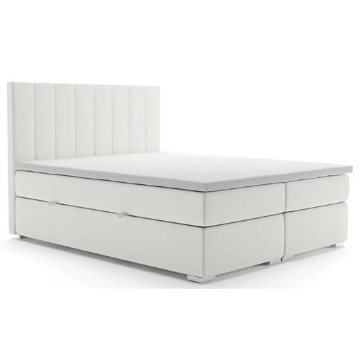 Podwójne łóżko boxspring Toxo 140x200 - 32 kolory ze sklepu Edinos.pl w kategorii Łóżka i materace - zdjęcie 172324388