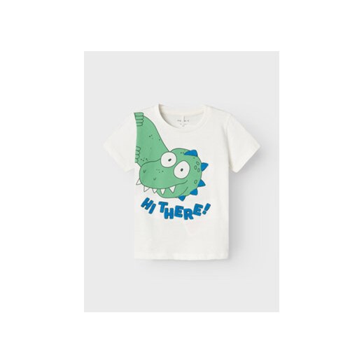 NAME IT T-Shirt Hellan 13226093 Biały Regular Fit ze sklepu MODIVO w kategorii Koszulki niemowlęce - zdjęcie 172325428