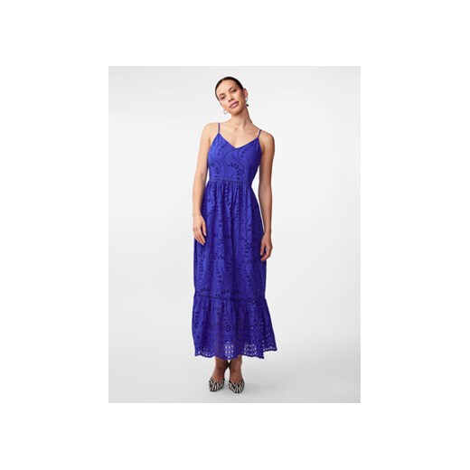 YAS Sukienka letnia Luma 26032686 Niebieski Regular Fit ze sklepu MODIVO w kategorii Sukienki - zdjęcie 172325495