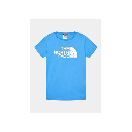 The North Face T-Shirt Easy NF0A82GH Niebieski Regular Fit The North Face L promocja MODIVO