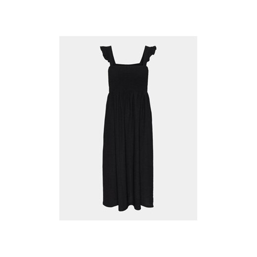 Pieces Sukienka letnia Luna 17147176 Czarny Slim Fit ze sklepu MODIVO w kategorii Sukienki - zdjęcie 172325576