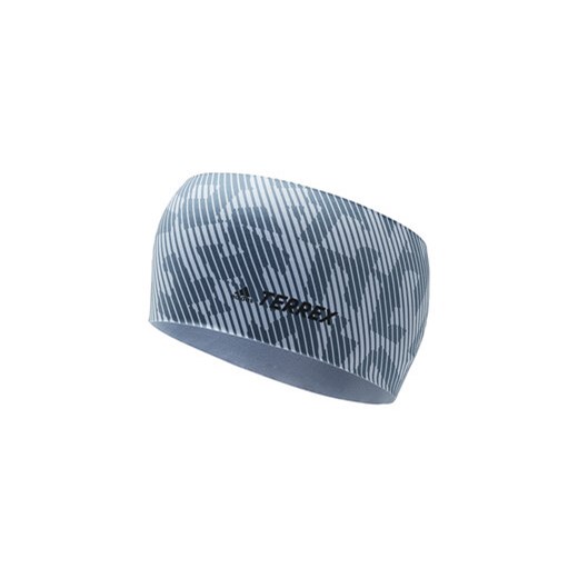 adidas Opaska materiałowa Terrex AEROREADY Graphic Headband IB2386 Niebieski ze sklepu MODIVO w kategorii Czapki męskie - zdjęcie 172325666