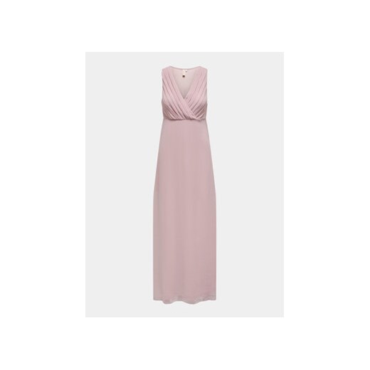 ONLY Sukienka wieczorowa Anna 15320261 Różowy Regular Fit ze sklepu MODIVO w kategorii Sukienki - zdjęcie 172325698