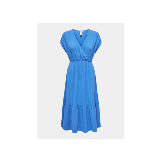 ONLY Sukienka letnia Thyra 15317787 Niebieski Regular Fit ze sklepu MODIVO w kategorii Sukienki - zdjęcie 172325867