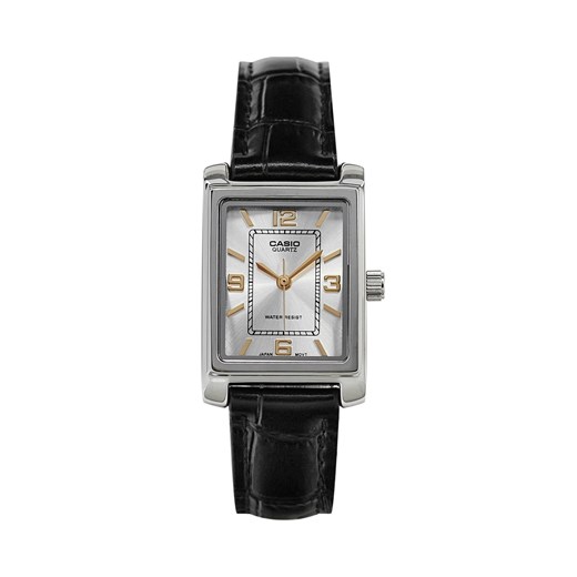 Zegarek Casio LTP-1234PL-7A2EF Silver/Black Casio one size eobuwie.pl