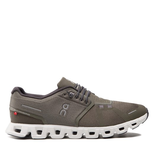 Sneakersy On Cloud5 59.98912 Olive/White 1 On 45 eobuwie.pl