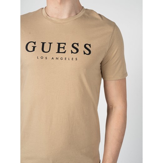 Guess T-Shirt "Leo" | X2BI14KBR42 | Mężczyzna | Beżowy Guess S okazja ubierzsie.com