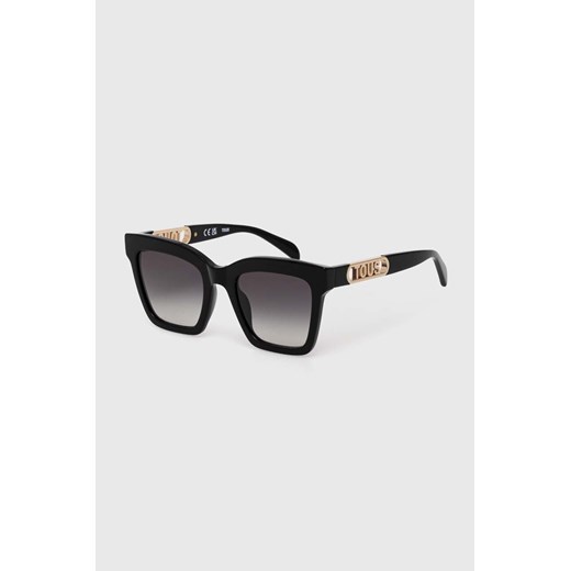 Tous okulary przeciwsłoneczne damskie kolor czarny STOB91_520700 Tous 52 ANSWEAR.com