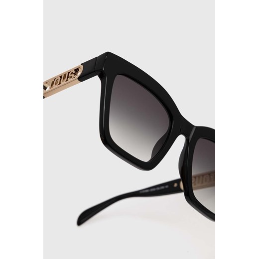 Tous okulary przeciwsłoneczne damskie kolor czarny STOB91_520700 Tous 52 ANSWEAR.com