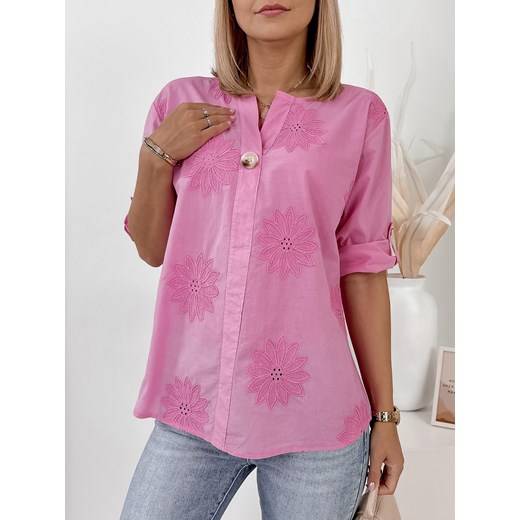 bluzka verve różowa uni ze sklepu UBRA w kategorii Bluzki damskie - zdjęcie 172328565