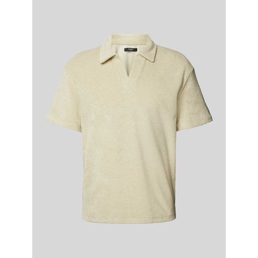 Koszulka polo z froty model ‘TERRY’ ze sklepu Peek&Cloppenburg  w kategorii T-shirty męskie - zdjęcie 172329579